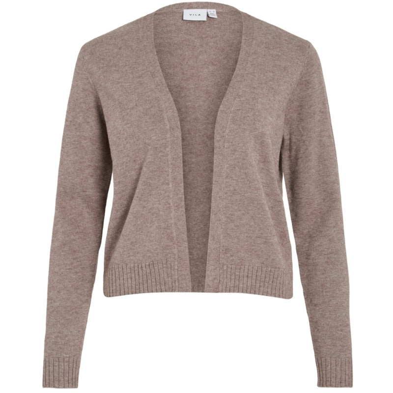 VILA VILA DAME CARDIGAN VIRIL SHORT L/S KNIT CARDIGAN-NOOS Cardigan Falcon Melange