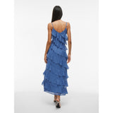 VILA VILA DAME KJOLE VILUNA Dress Cashmere Blue
