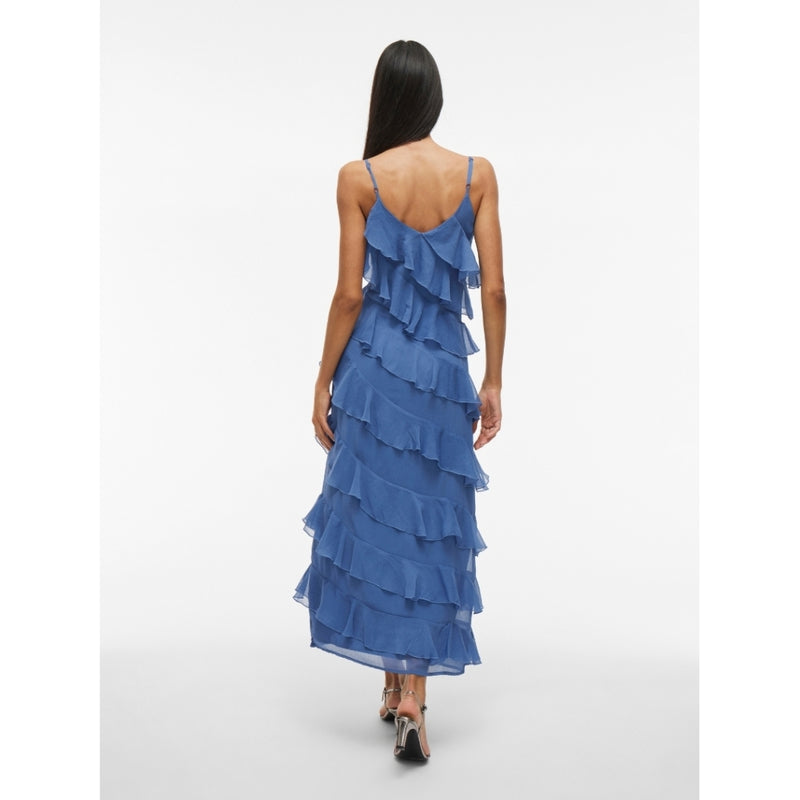 VILA VILA DAME KJOLE VILUNA Dress Cashmere Blue