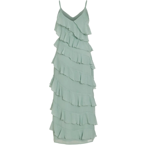 VILA VILA DAME KJOLE VILUNA Dress Green Milieu