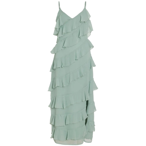 VILA VILA DAME KJOLE VILUNA Dress Green Milieu