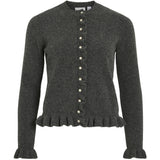 VILA VILA Dame Cardigan VIJacia Knit Medium grey melange