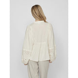 VILA VILA dame bluse VIDULLI Blouse Birch