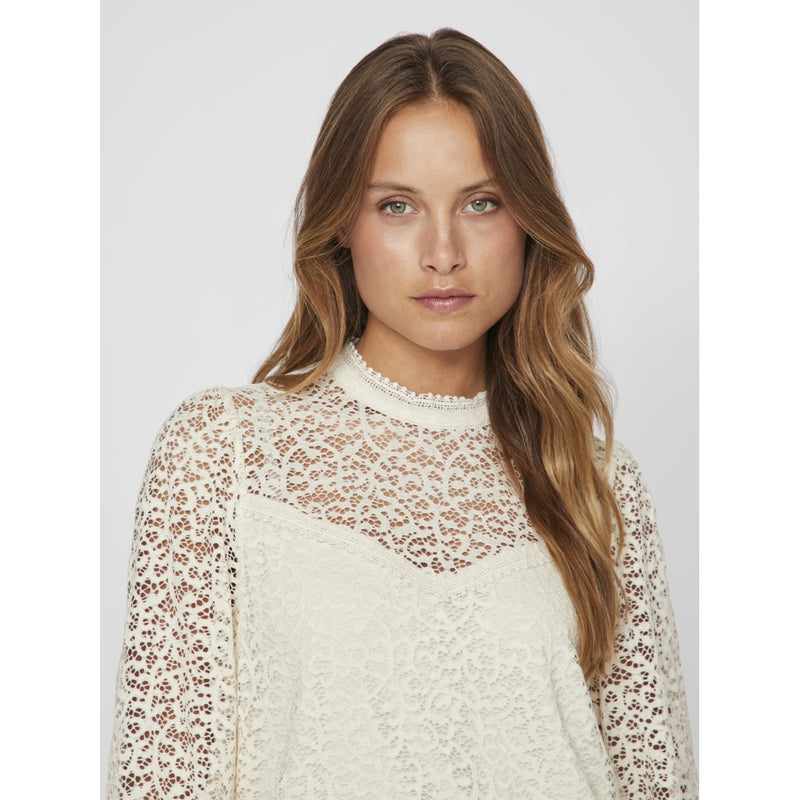 VILA VILA dame bluse VIGLAZE Blouse Birch