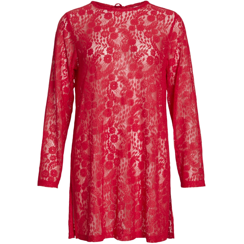 VILA VILA dame bluse VISELLY Blouse Poppy Red