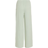 VILA VILA dame bukser VISTRIPLO Restudsalg Silt Green Stripes BIRCH