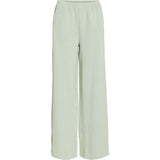 VILA VILA dame bukser VISTRIPLO Restudsalg Silt Green Stripes BIRCH