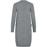 VILA VILA dame cardigan VIRIL Cardigan Medium grey melange