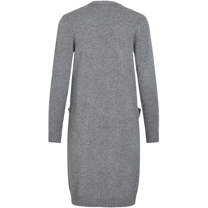 VILA VILA dame cardigan VIRIL Cardigan Medium grey melange