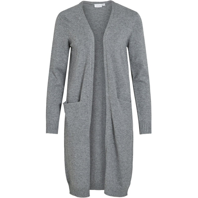 VILA VILA dame cardigan VIRIL Cardigan Medium grey melange