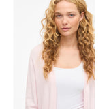 VILA VILA dame cardigan VIRIL Cardigan Cherry Blossom LIGHT MELANGE