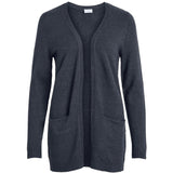 VILA VILA dame cardigan VIRIL Cardigan Total eclipse melange