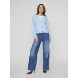 VILA VILA dame cardigan VIRIL Cardigan Kentucky Blue MELANGE