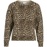 VILA VILA dame cardigan VIRIL Cardigan Birch LEOPARD