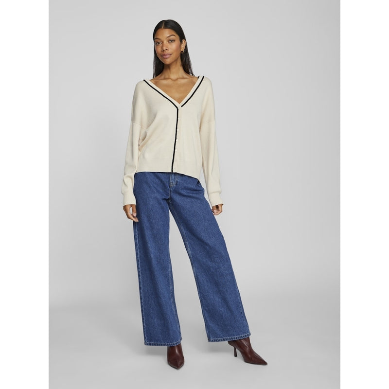 VILA VILA dame cardigan VISANEL Restudsalg Birch