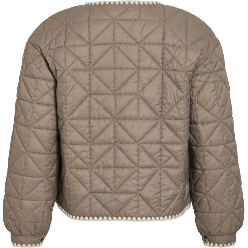 VILA VILA dame jakke VISILLA Jacket Mountain Trail BIRCH EDGE CROCHET