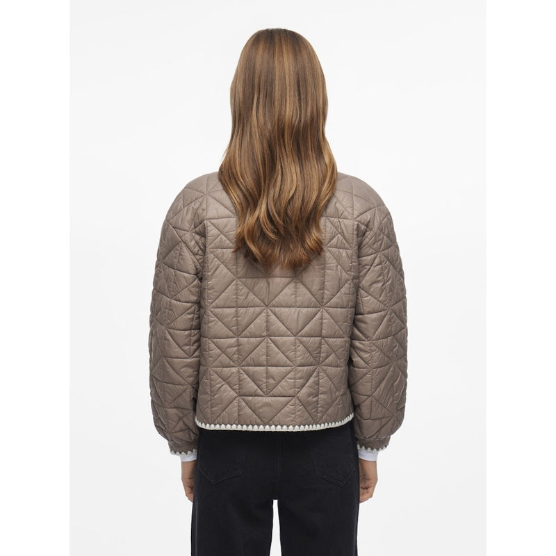 VILA VILA dame jakke VISILLA Jacket Mountain Trail BIRCH EDGE CROCHET