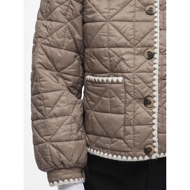 VILA VILA dame jakke VISILLA Jacket Mountain Trail BIRCH EDGE CROCHET
