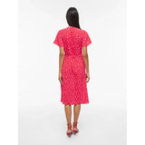VILA VILA dame kjole VILOVIE Dress Hibiscus BIS