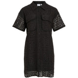 VILA VILA dame kjole VIMERINDA Dress Black Beauty
