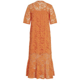 VILA VILA dame kjole VINALINA Dress Sun Orange