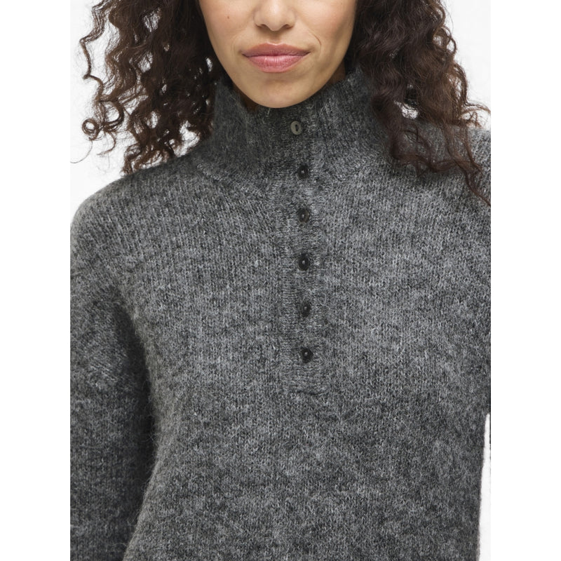 VILA VILA dame kjole VINYNNI Dress Dark grey melange