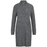 VILA VILA dame kjole VINYNNI Dress Dark grey melange