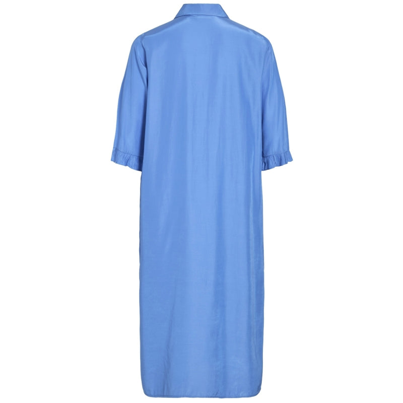 VILA VILA dame kjole VIOXANA Dress Bijou Blue