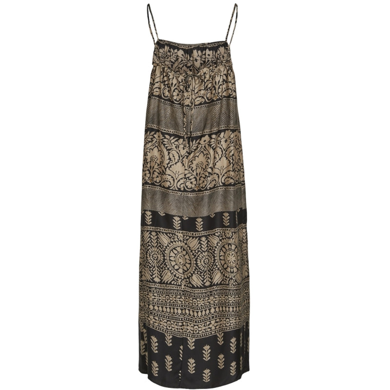 VILA VILA dame kjole VIRAMONE Dress Feather Gray Graphic