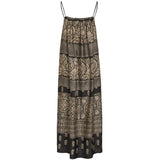 VILA VILA dame kjole VIRAMONE Dress Feather Gray Graphic