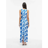 VILA VILA dame kjole VISAIL Dress Nantucket Breeze FLOWER EMBROIDERY