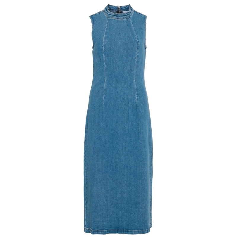 VILA VILA dame kjole VIWINONA Dress Medium blue denim
