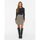 VILA VILA dame nederdel VIAYLIN Skirt Falcon WHITE BINDER