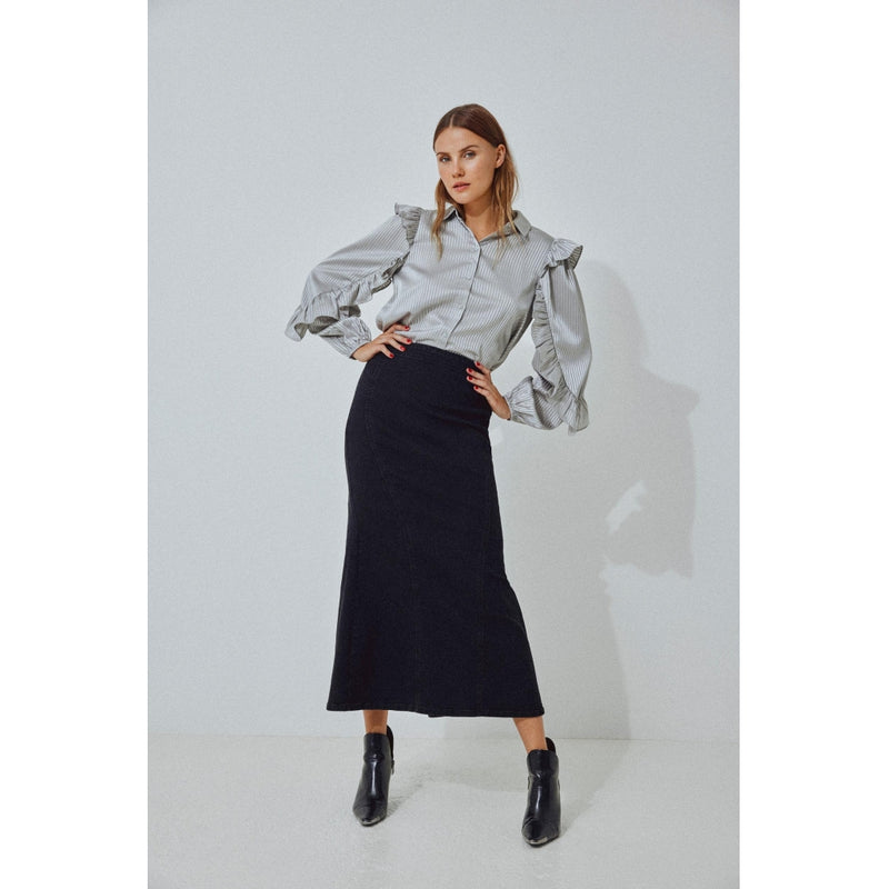 VILA VILA dame nederdel VIDIANA Skirt Black