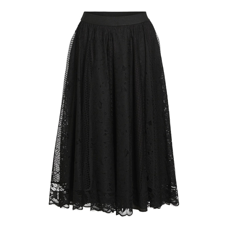 VILA VILA dame nederdel VIKARRY Skirt Black