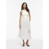 VILA VILA dame nederdel VILAYKI Shirt Snow white
