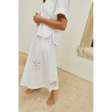 VILA VILA dame nederdel VILAYKI Shirt Snow white