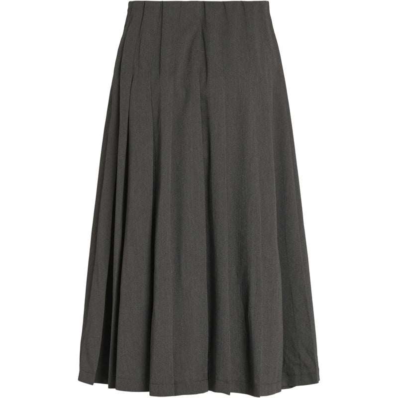 VILA VILA dame nederdel VIRAGNA Skirt Dark Grey