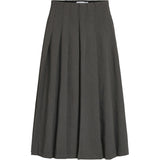 VILA VILA dame nederdel VIRAGNA Skirt Dark Grey