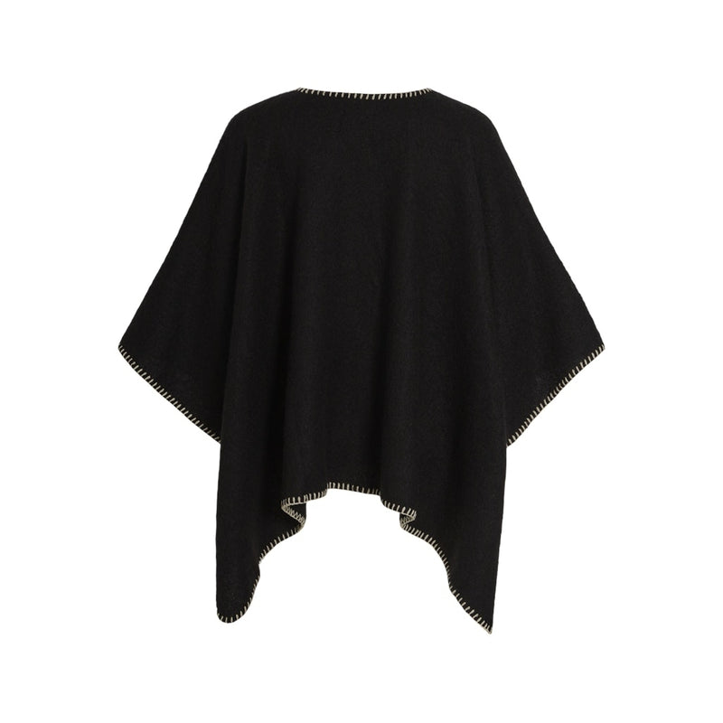 VILA VILA dame poncho VISANTEL Poncho Black
