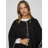 VILA VILA dame poncho VISANTEL Poncho Black