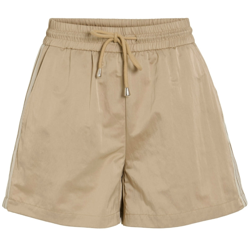 VILA VILA dame shorts VIHABA Shorts Feather Gray Birch track