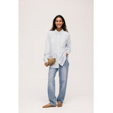 VILA VILA dame skjorte VIDARMA Shirt Kentucky blue