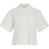 VILA VILA dame skjorte VILAYKI Shirt Snow white