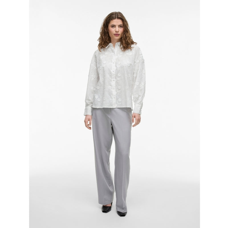 VILA VILA dame skjorte VISIMONE Shirt Snow white