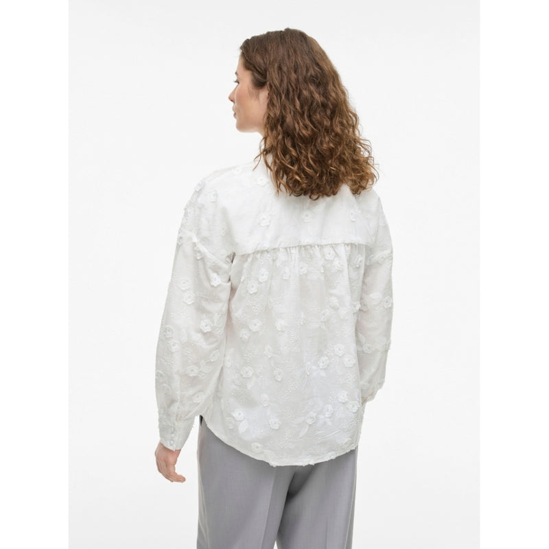 VILA VILA dame skjorte VISIMONE Shirt Snow white