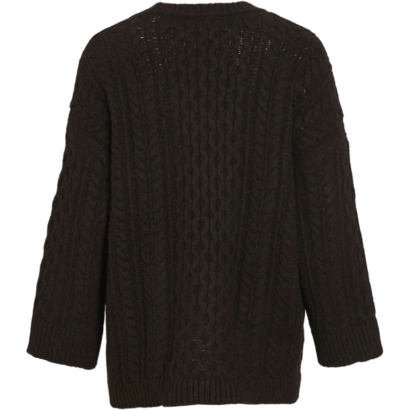 VILA VILA dame strik VIKAIA Knit Coffee Bean