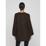 VILA VILA dame strik VIKAIA Knit Coffee Bean
