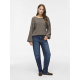 VILA VILA dame strik VIMARLEY Knit Falcon Melange