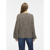 VILA VILA dame strik VIMARLEY Knit Falcon Melange